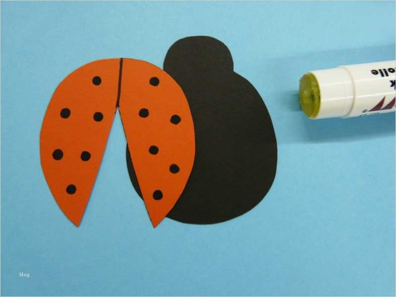 Marienkäfer Vorlage Gut Wir Basteln Einen Schönen Marienkäfer