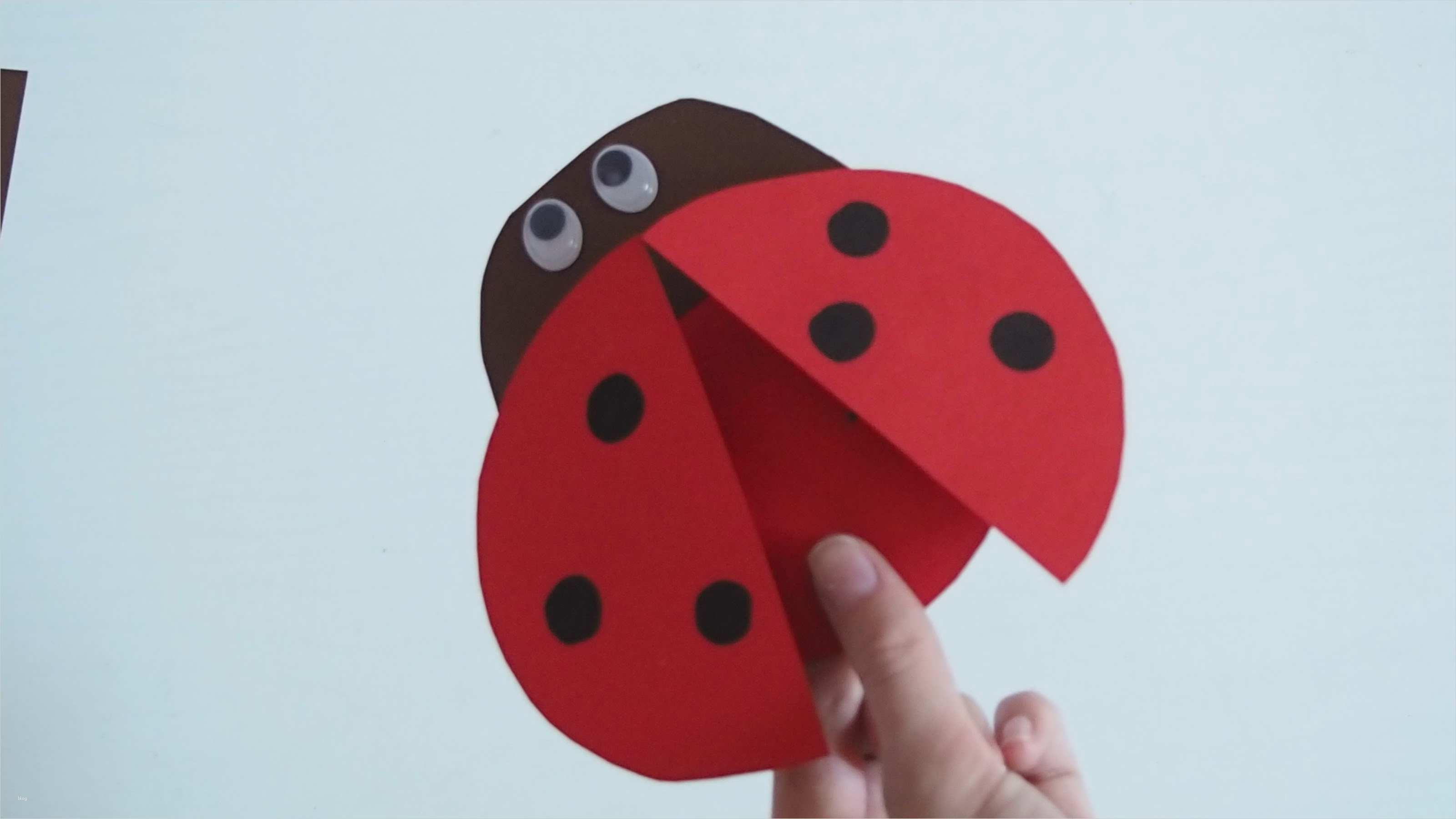 Marienkäfer Vorlage Hübsch Marienkäferchen Basteln Basteln Mit Der Bastelfee