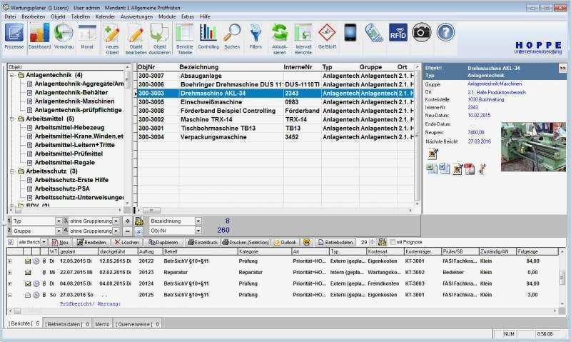 Maschinen Wartungsplan Vorlage Excel Süß Wartungsplaner Download