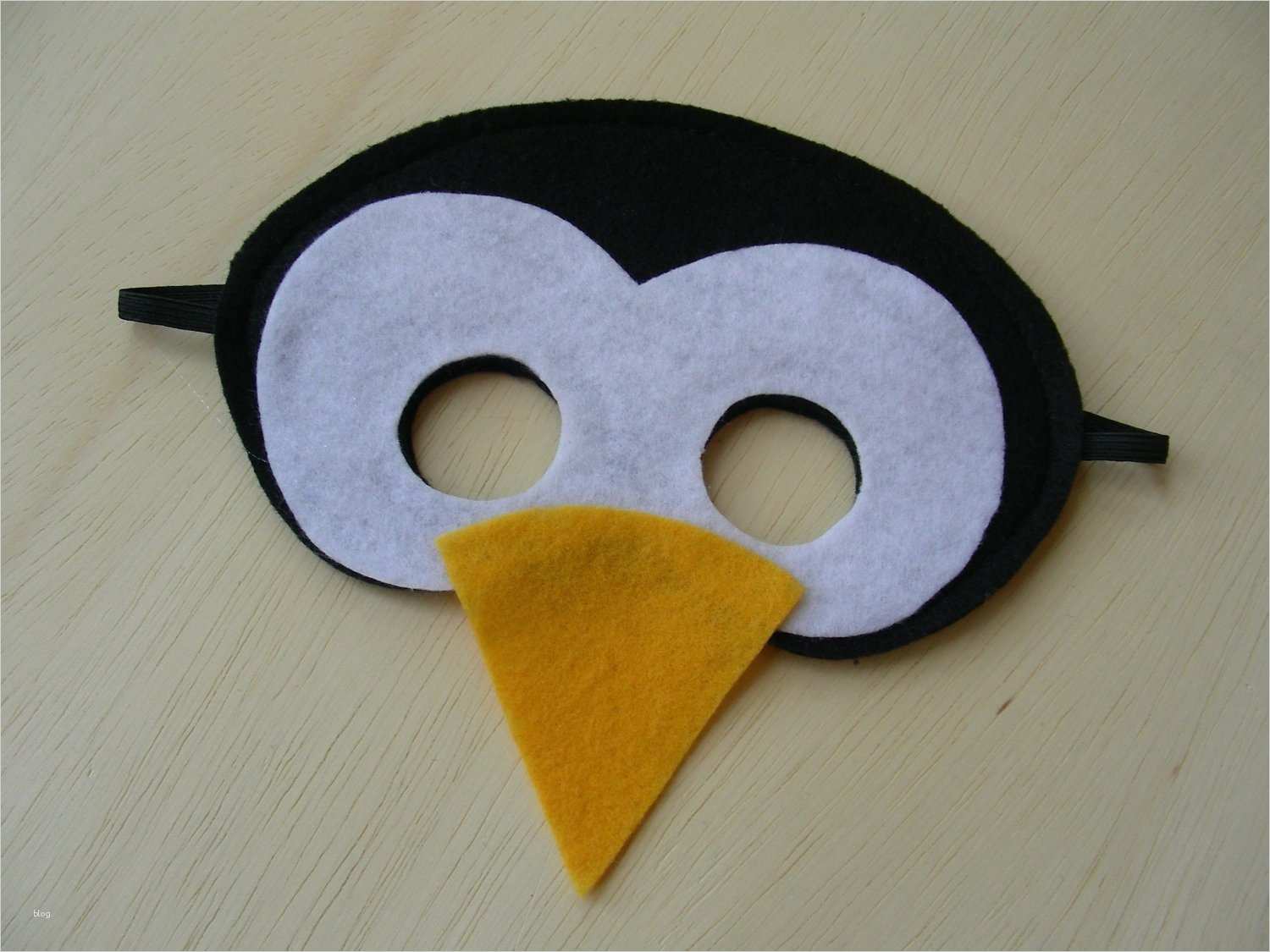 Maske Vorlage Bewundernswert Kinder Pinguin Maske