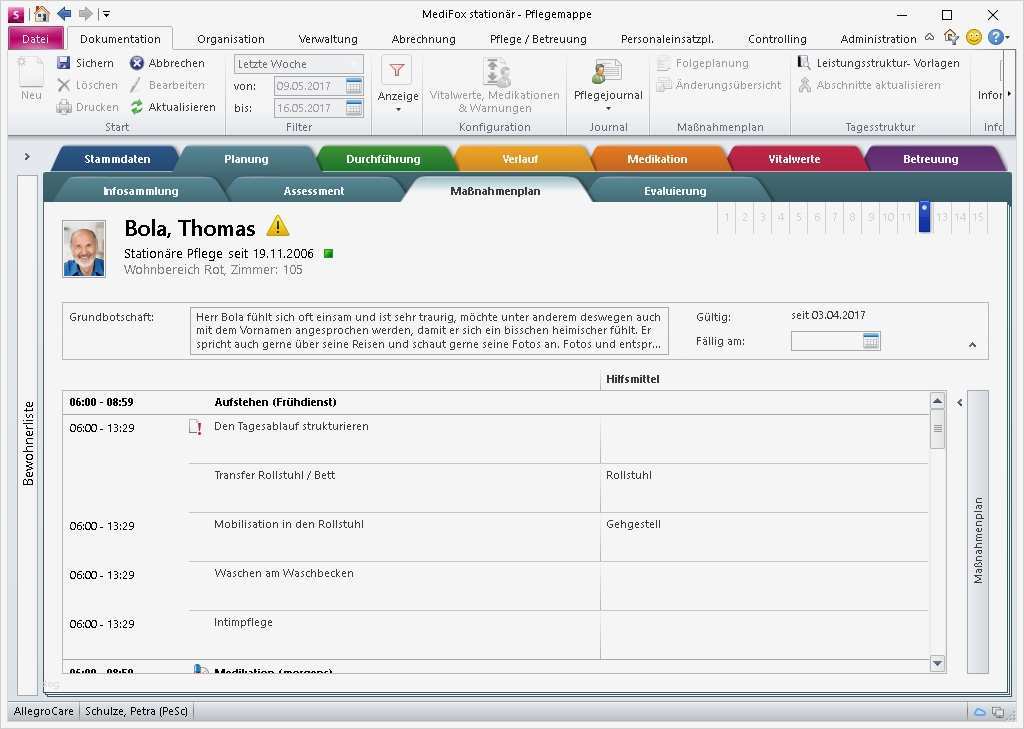 Maßnahmenplan Vorlage Pflege Schön Leistungsumfang Medifox