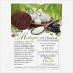 Massage Flyer Vorlagen Best Of Spa Salon Flyer Template with Coupons 8 5" X 11"