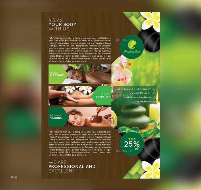 Massage Flyer Vorlagen Einzigartig 17 Spa Flyer Psd Templates Free & Premium Designyep