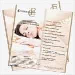 Massage Flyer Vorlagen Erstaunlich Kosmetik Flyer Design Kosmetik Handzettel Erstellen Inkl
