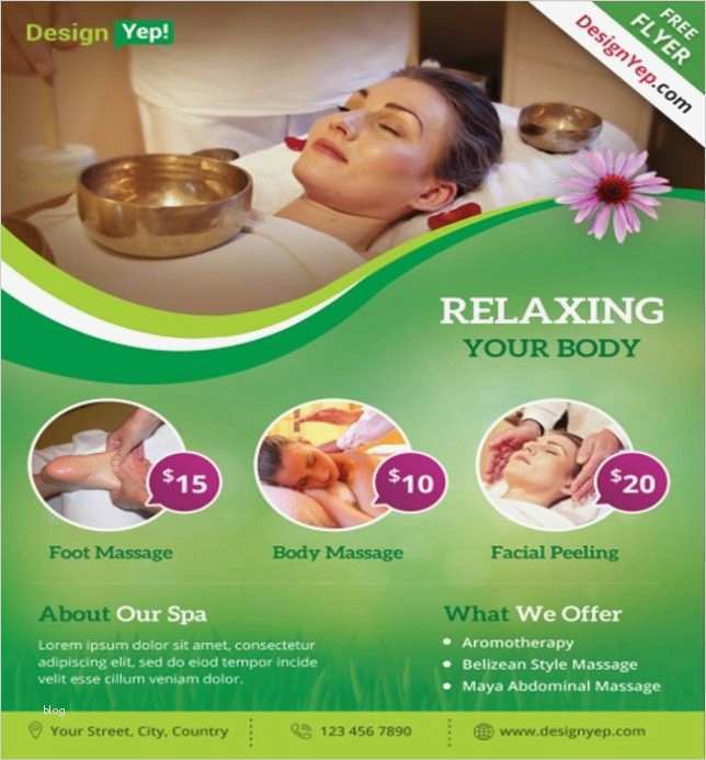 Massage Flyer Vorlagen Genial 17 Best Ideas About Free Flyer Templates On Pinterest
