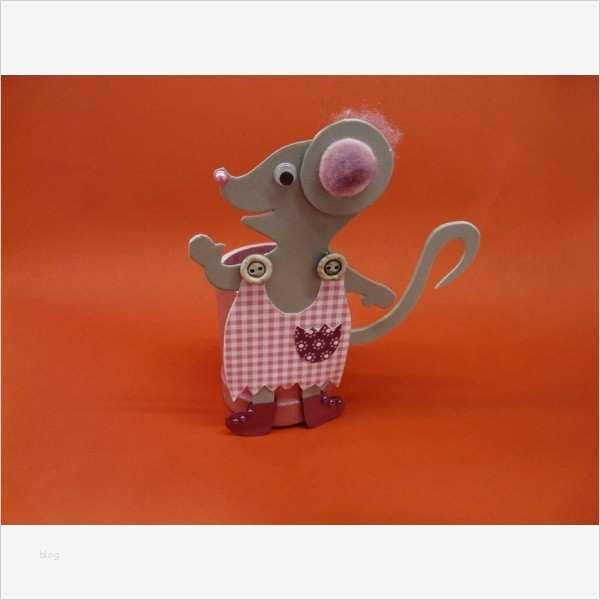 Maus Basteln Vorlage Fabelhaft Eine tolle Idee Zum Maus Basteln