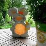 Maus Basteln Vorlage Großartig Schlummerlampen Laterne Maus "malwine" Martinslaterne