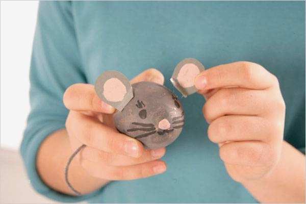 Maus Basteln Vorlage Gut Basteln Mit Kindern Kostenlose Bastelvorlage Ostern