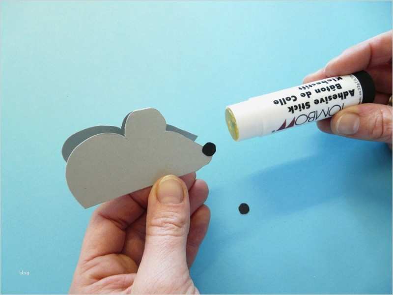 Maus Basteln Vorlage Inspiration Eine Lustige Maus Basteln Aus Papier