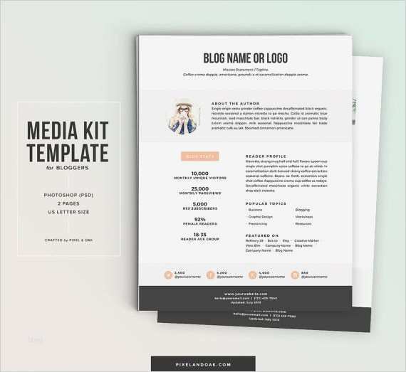 Media Kit Vorlage Erstaunlich Beste Beispiel Media Kit Vorlage Zeitgenössisch