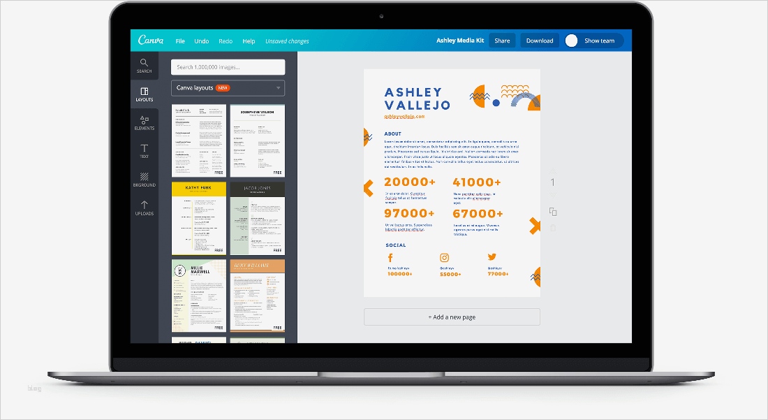 Media Kit Vorlage Luxus Media Kit Kostenlos Pressemappe Erstellen Canva