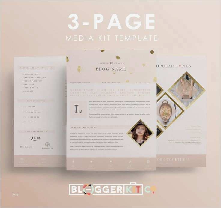 Media Kit Vorlage Wunderbar Charmant Media Kit Vorlage Fotos Vorlagen Ideen