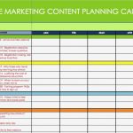 Mediaplan Excel Vorlage Gratis Angenehm Marketing Calendar Excel