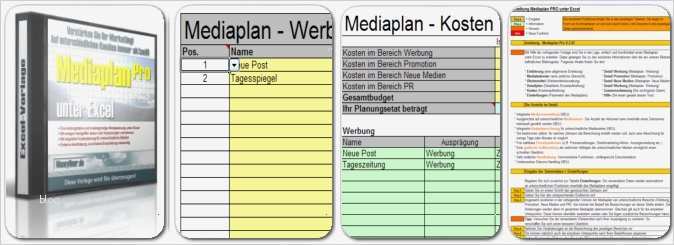 Mediaplan Vorlage Angenehm Der Genial Einfache Mediaplan Pro Unter Excel Me Nplanung