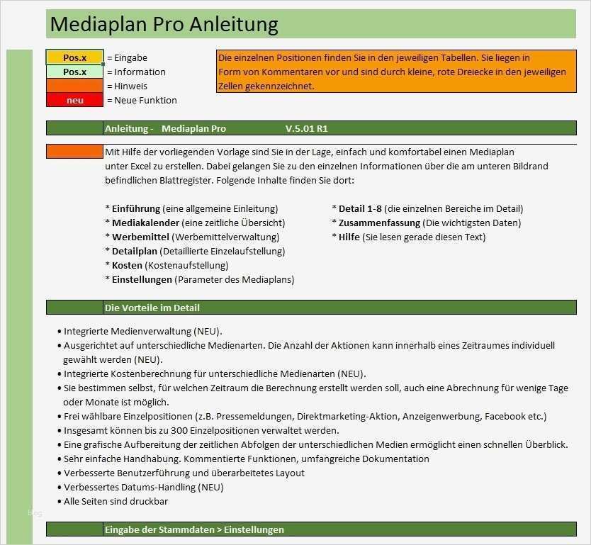 Mediaplan Vorlage Großartig Genial Einfache Mediaplan Pro Unter Excel Me Nplanung