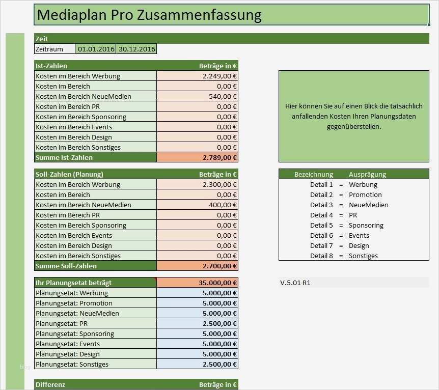 Mediaplan Vorlage Inspiration Genial Einfache Mediaplan Pro Unter Excel Me Nplanung
