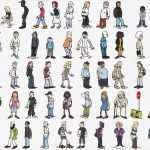 Menschen Zeichnen Vorlagen Wunderbar Illustration Ic