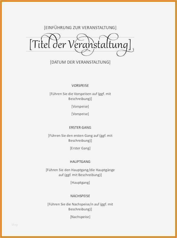 Menükarte Erstellen Vorlage Kostenlos Cool Fantastisch Menükarten Vorlagen Zeitgenössisch