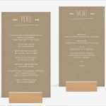 Menükarte Hochzeit Vorlage Word Erstaunlich Menükarte &quot;rustic Love Kraftpapier&quot;