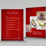 Menükarte Vorlage Kostenlos Download Einzigartig Menükarten Drucken Dessertkarte Online Erstellen