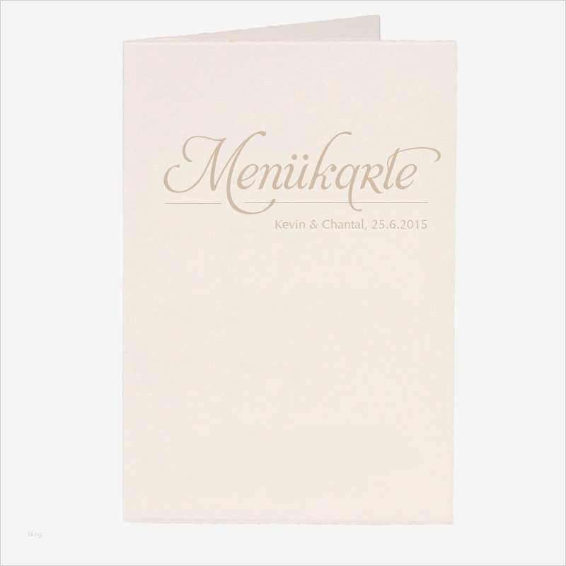 Menükarten Geburtstag Vorlagen Kostenlos Angenehm Cremefarbene Menükarte Aus Feinem Büttenpapier
