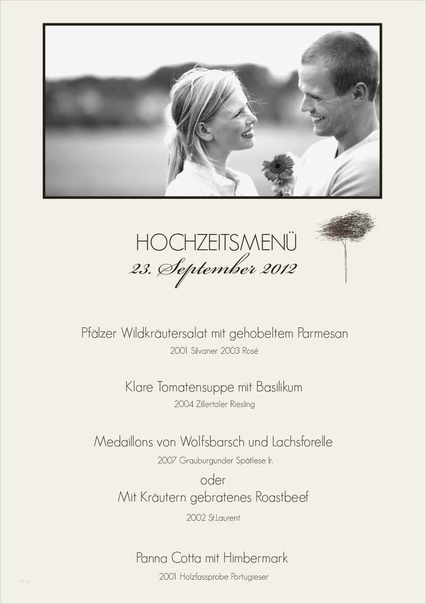 Menükarten Hochzeit Vorlagen Kostenlos Hübsch Menükarte Hochzeit Tree Tale 4