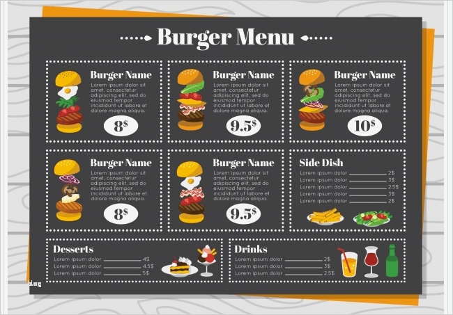 Menükarten Vorlagen Zum Bearbeiten Fabelhaft 77 Kostenlose Speisekarten Vorlagen Zum Selbst Gestalten