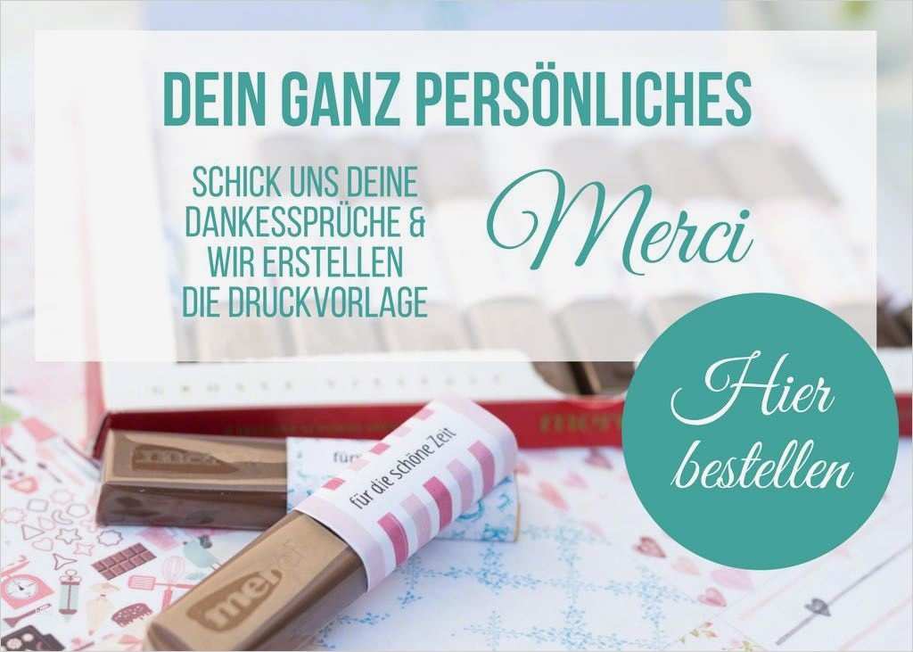Merci Schokolade Beschriften Vorlage Erstaunlich Merci Selbst Gestalten Ein Persönliches Geschenk Basteln