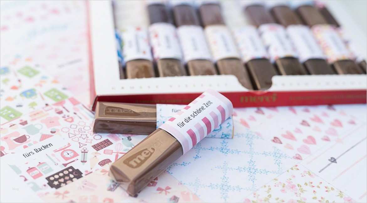 Merci Schokolade Beschriften Vorlage Genial Merci Selbst Gestalten Ein Persönliches Geschenk Basteln