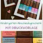 Merci Schokolade Beschriften Vorlage Schön Abschiedsgeschenk Kindergarten