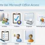 Microsoft Excel Vorlagen Cool Access Datenbankvorlagen Verwenden Fice Lernen