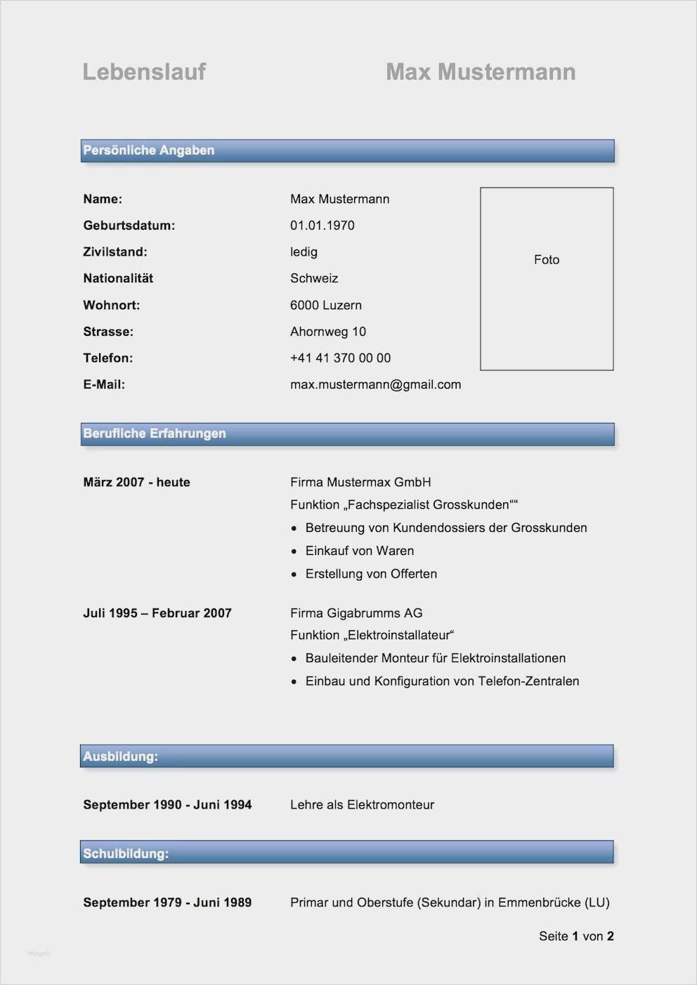Microsoft Vorlagen Lebenslauf Elegant Wunderbar Kostenloser Professioneller Lebenslauf Vorlagen