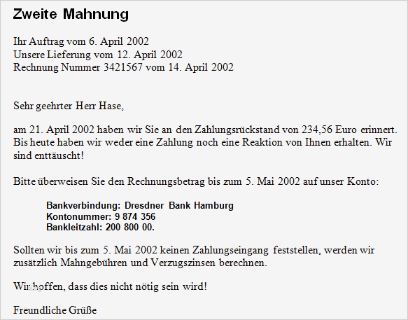 Mieter Abmahnung Vorlage Gut Textvorlagen Für Ihre Mahnungen 1 2 3 Mahnung Fice