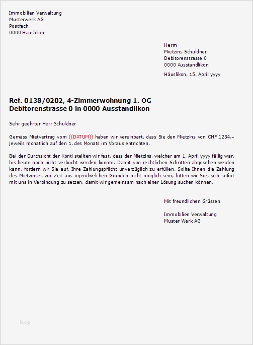 Mieter Kündigen Vorlage Erstaunlich Zahlungsverzug Mieter Muster Für Mahnungen Zum Download