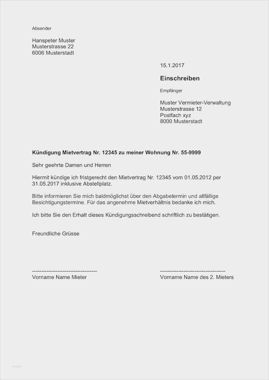 Mietvertrag Büro Vorlage Kostenlos Wunderbar Mietvertrag Kündigen Vorlage Kostenlos Großartig Kündigung