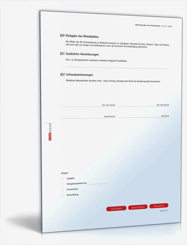 Mietvertrag Ferienwohnung Vorlage Beste Mietvertrag Ferienwohnung Rechtssicheres Muster Zum Download