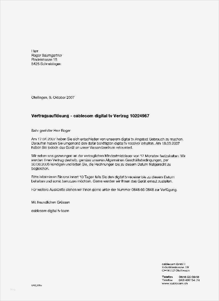 Mietvertrag Fristlos Kündigen Vorlage Erstaunlich Kündigung Mietvertrag Musterbrief