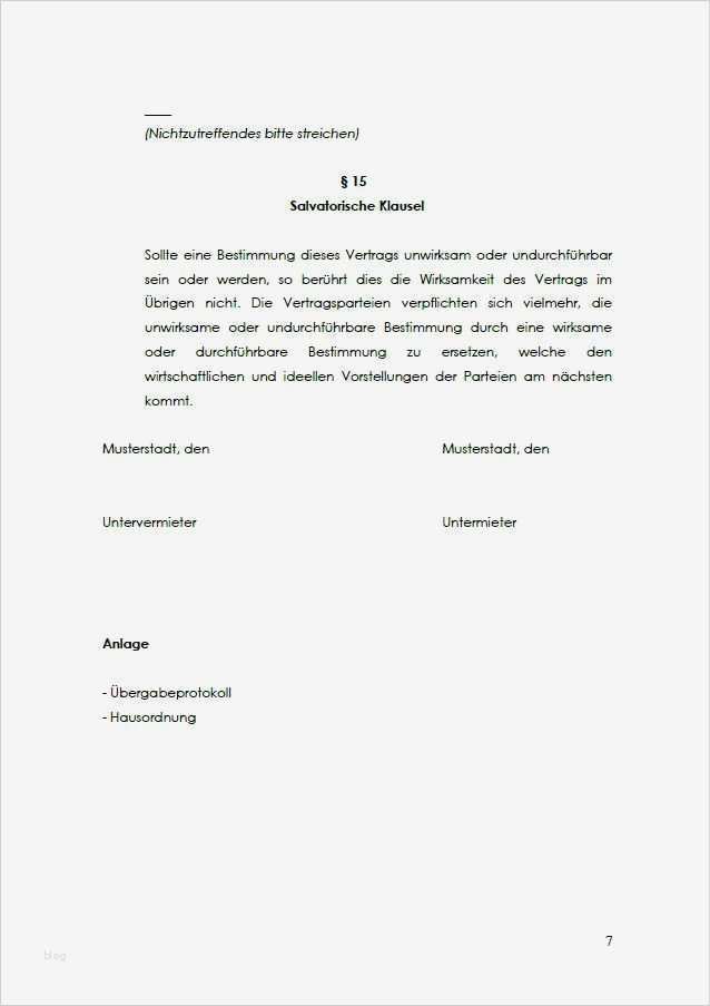 Mietvertrag Kündigen Vorlage Word Angenehm Mietvertrag Kündigung Vorlage