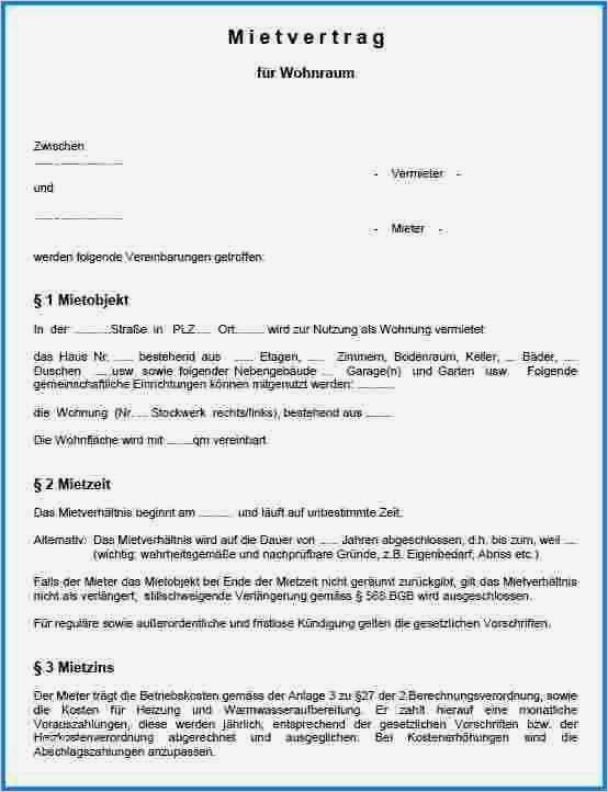 Mietvertrag Vorlage Vermieter Süß Charmant Mieter Vertragsvorlage Bilder Ideen fortsetzen