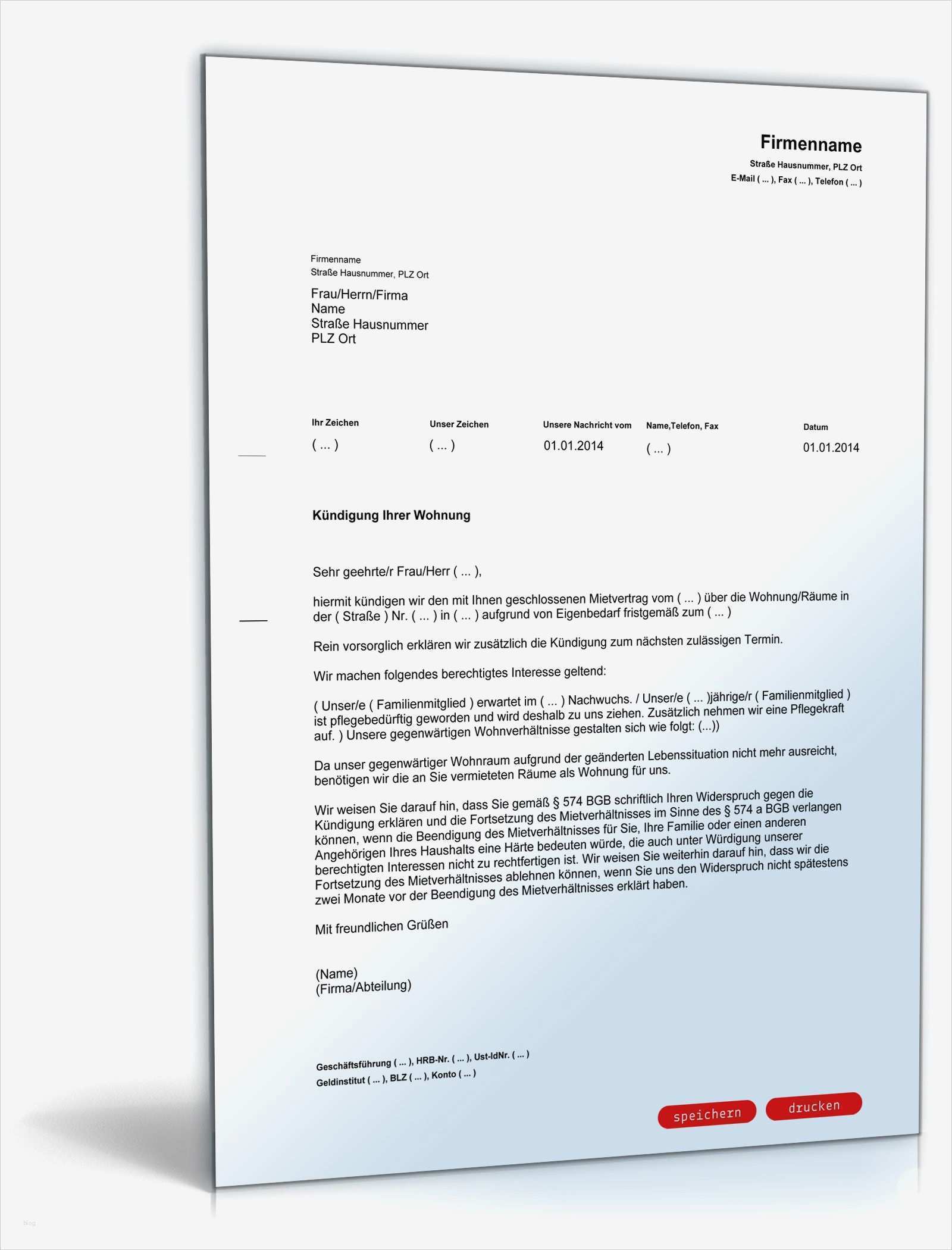 Mietvertrag Widerrufen Vorlage Einzigartig Kündigung Mietvertrag Vorlage