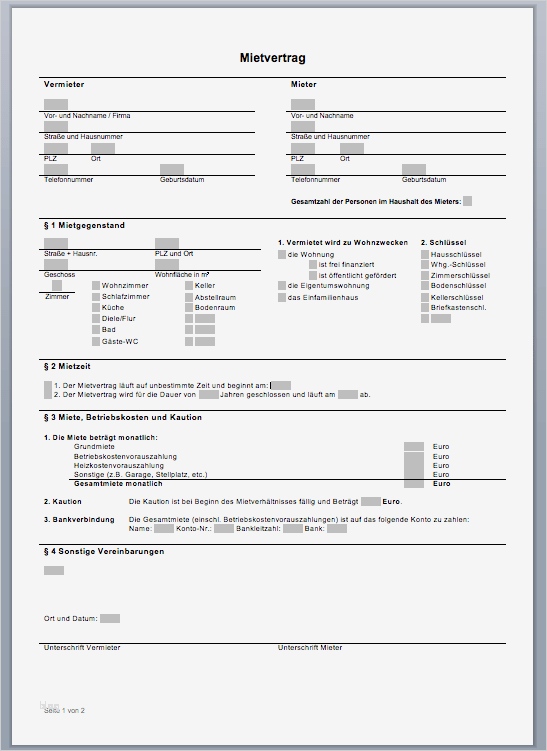 Mietvertrag Widerrufen Vorlage Erstaunlich Kostenlos Mietvertrag Im Word format Zum Anpassen