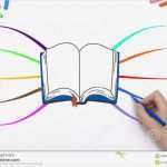 Mindmap Vorlage Leer Inspiration Hand Drawing Book Mindmap Stock S Image