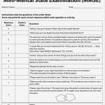 Mini Mental Test Vorlage Erstaunlich Mini Mental State Examination Mmse Medworks Media
