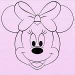 Minnie Mouse Kopf Vorlage Erstaunlich Ment Dessiner Minnie Mouse 9 étapes Wikihow