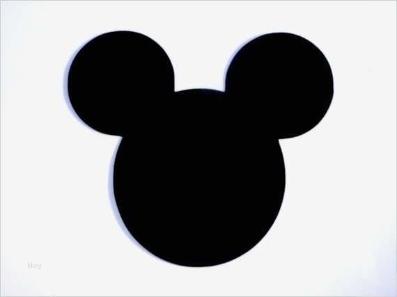 Minnie Mouse Kopf Vorlage Schönste 3 Mickey Mouse Kopf Ohren Stanzung Disneys Mickey Mouse