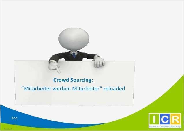 ICR Mitarbeiter werben Mitarbeiter report 2013