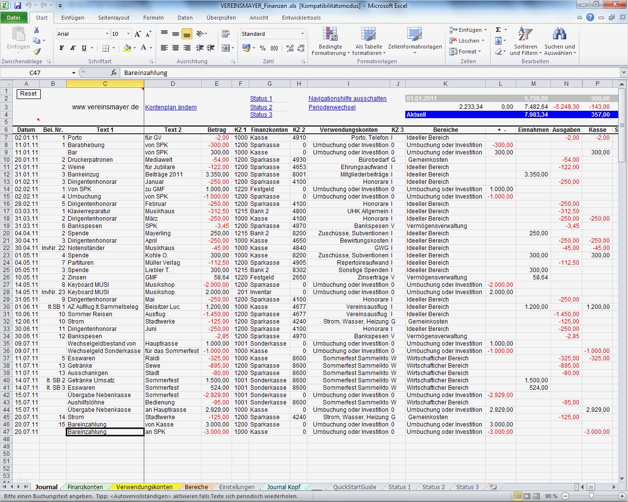 Mitgliederliste Verein Vorlage Inspiration Vereinsmayer Meine Persönliche Vereinsverwaltung Unter Excel