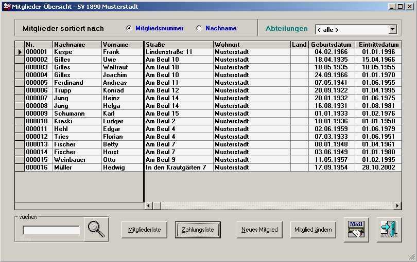 Mitgliederliste Verein Vorlage Wunderbar Verein Plus Screenshots