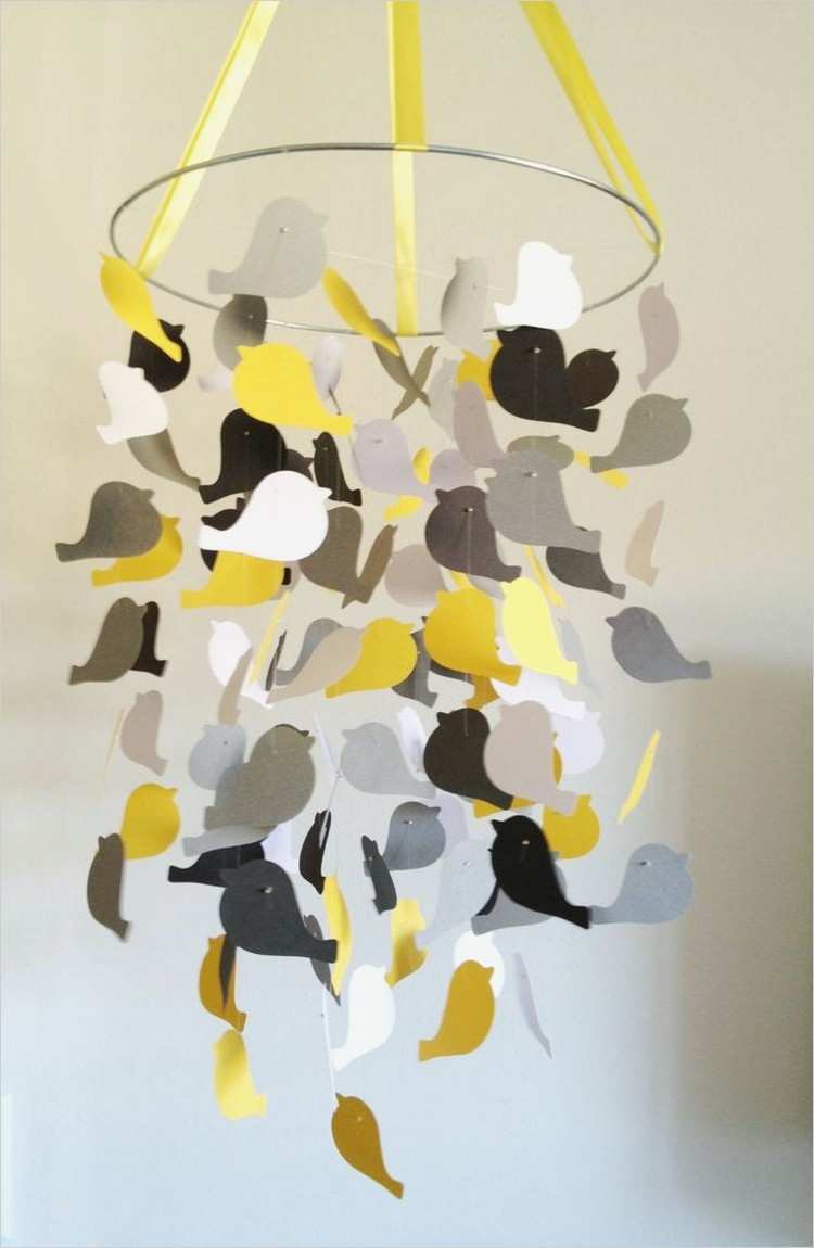 Mobile Basteln Vorlagen Papier Cool Baby Mobile Selber Basteln Aus Papier Ideen Und Anleitung