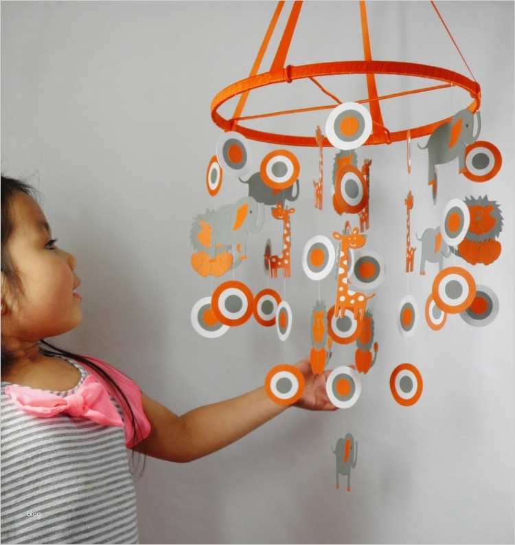 Mobile Basteln Vorlagen Papier Wunderbar Baby Mobile Selber Basteln Aus Papier Ideen Und Anleitung